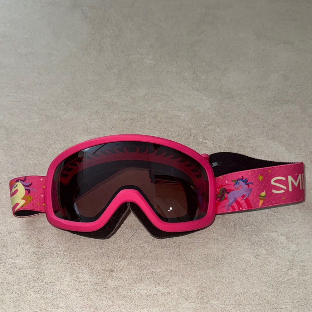 Mi Kids Unicorn Pink Ski Goggles